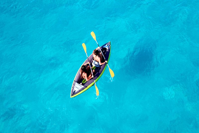 kayaking in Dubai