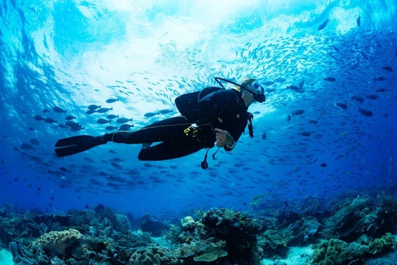 scuba diving in Zakynthos