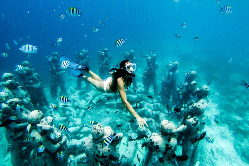 snorkeling in Gili Island