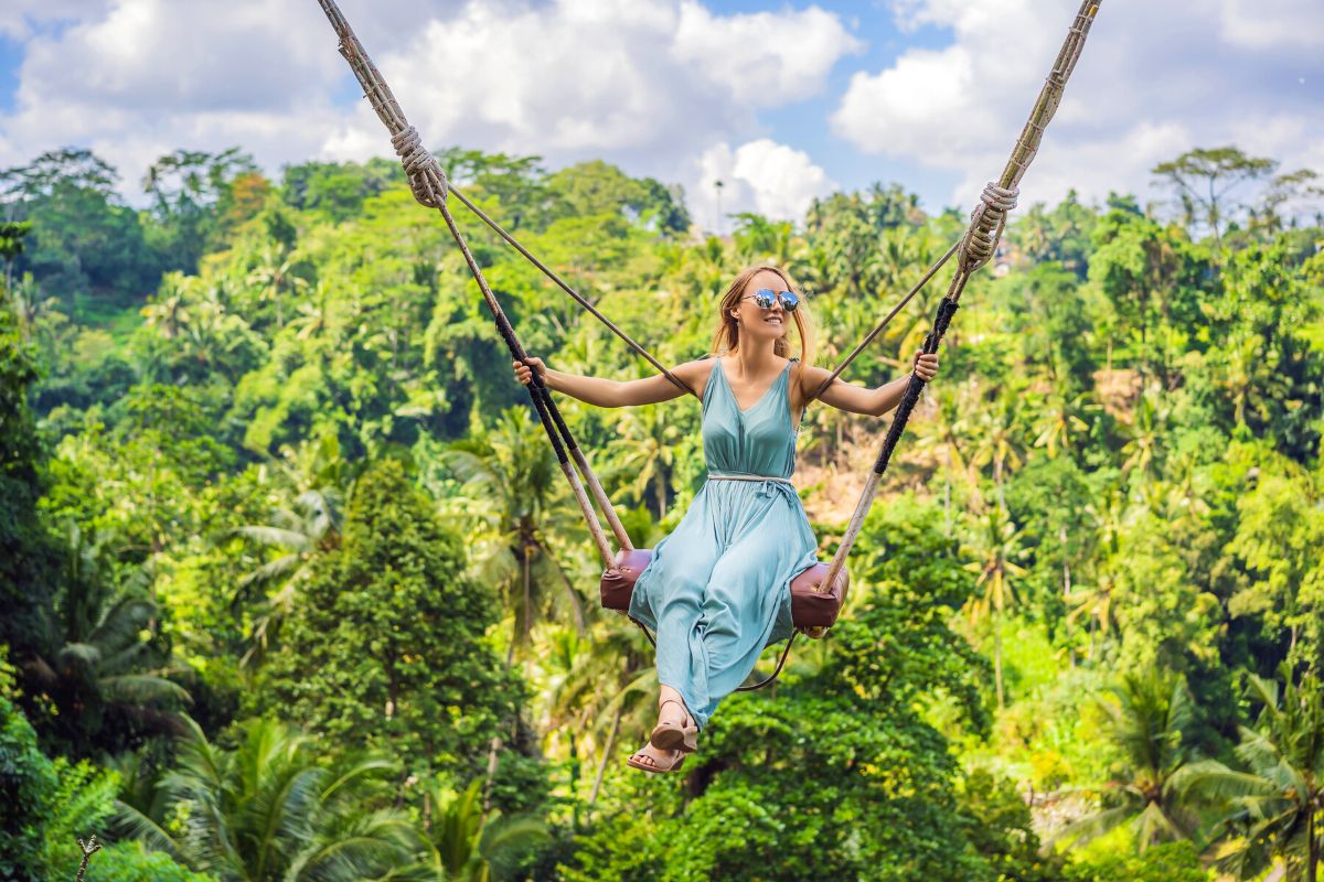 Bali jungle swing