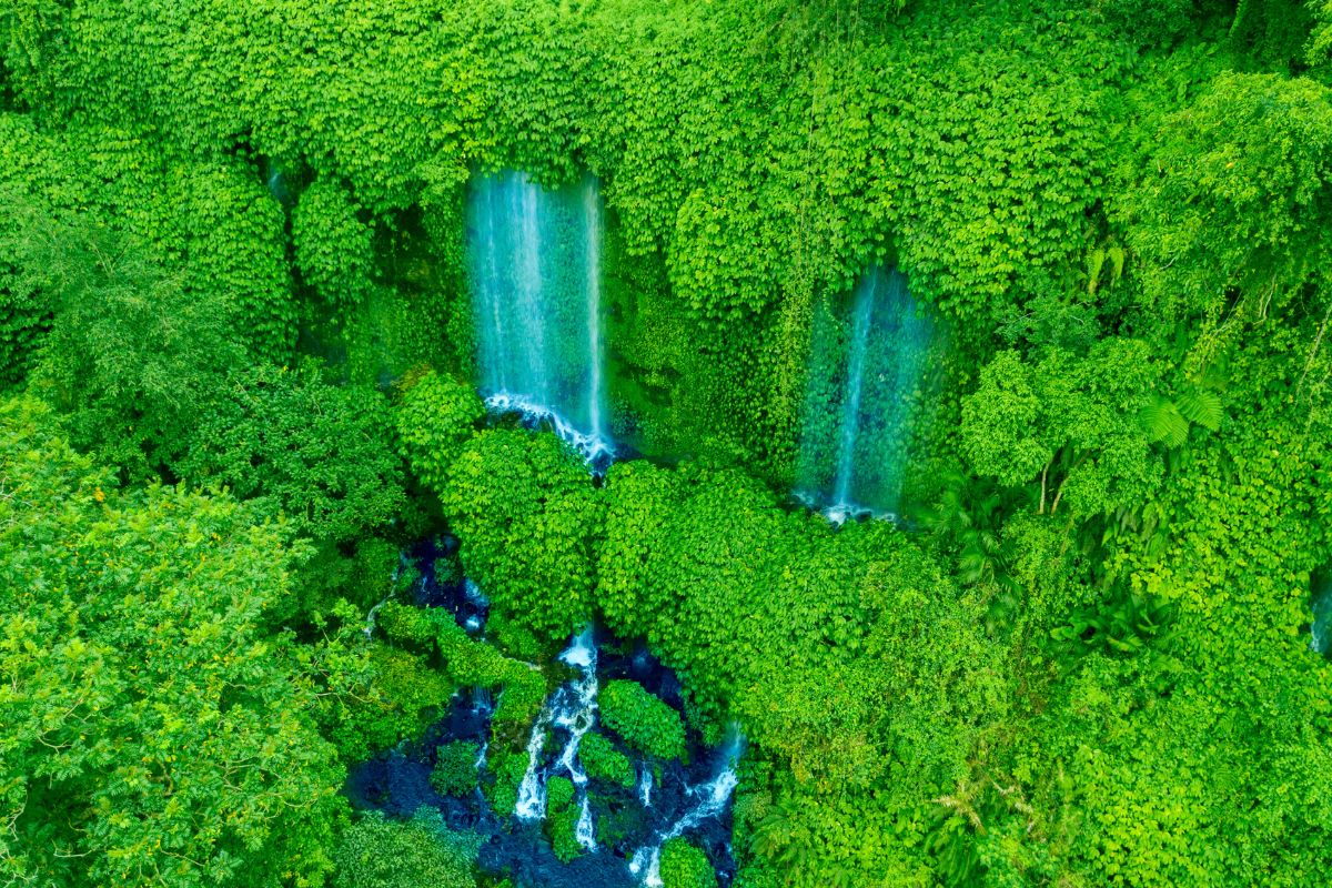 Benang Kelambu Waterfall, Lombok