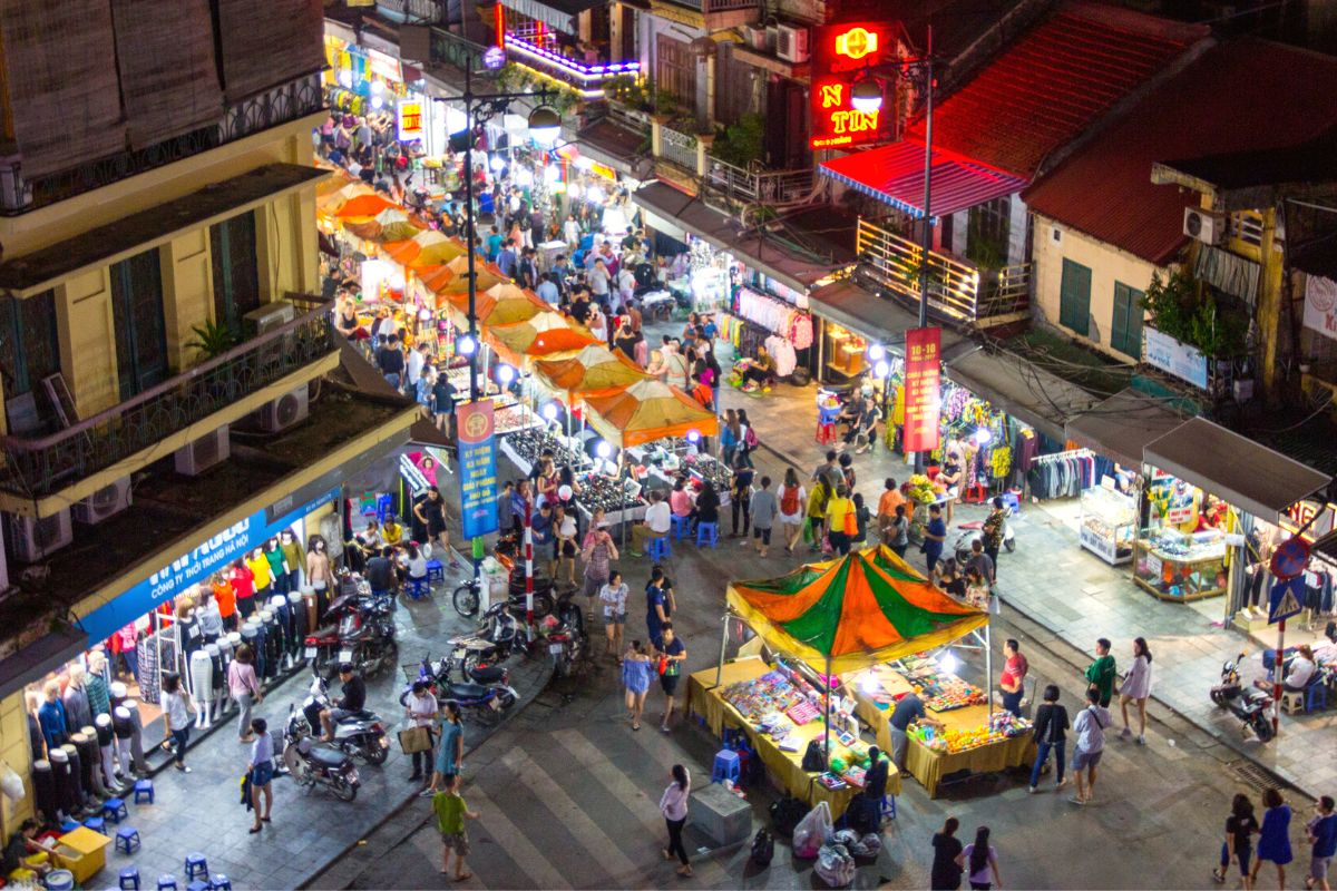 Hanoi Weekend Night Market, Vietnam