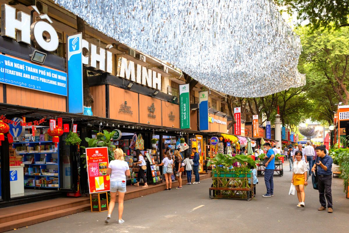 Ho Chi Minh City’s Book Street, Vietnam