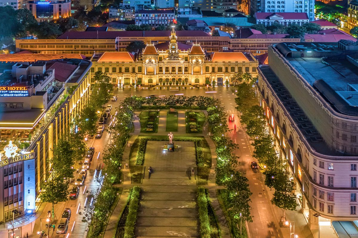 Crossing Street Ho Chi Minh, Vietnam Editorial Photo - Image of