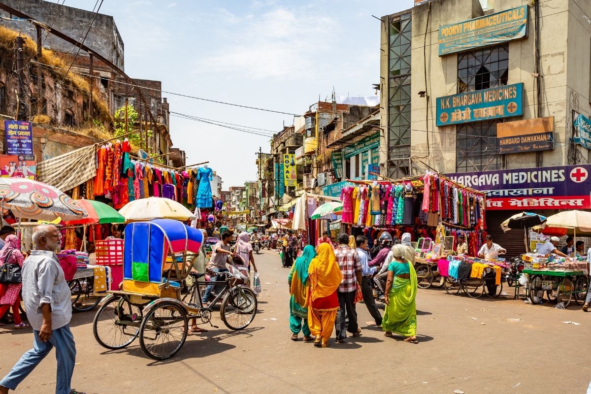 Old Delhi rickshaw ride