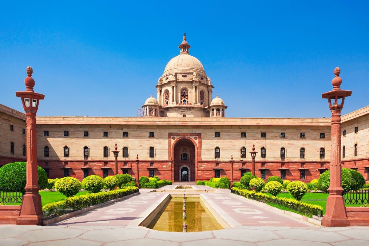 Rashtrapati Bhavan, Delhi