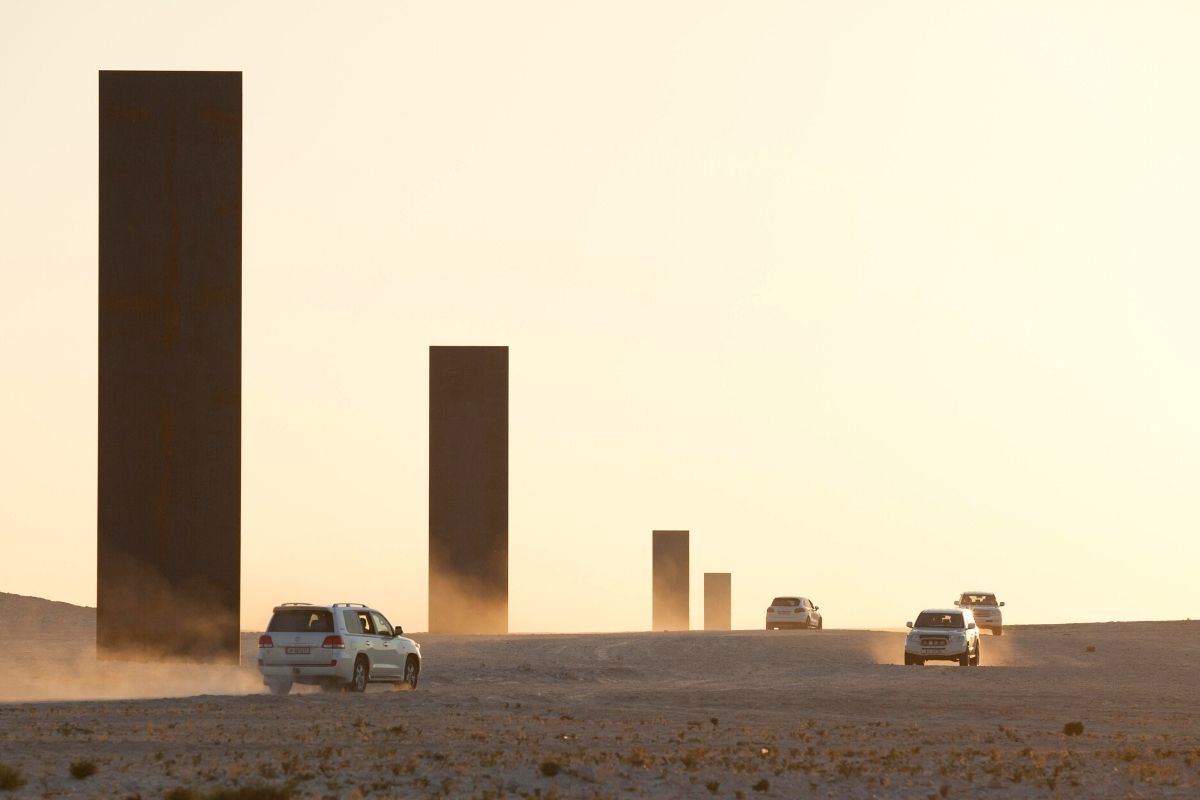 Richard Serra Desert Sculpture, Qatar