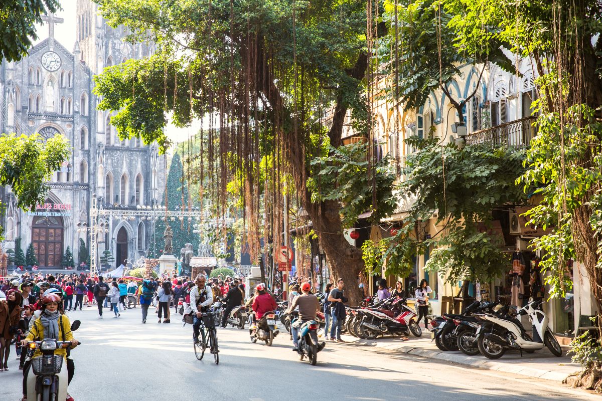 St. Joseph’s Cathedral of Hanoi in Vietnam