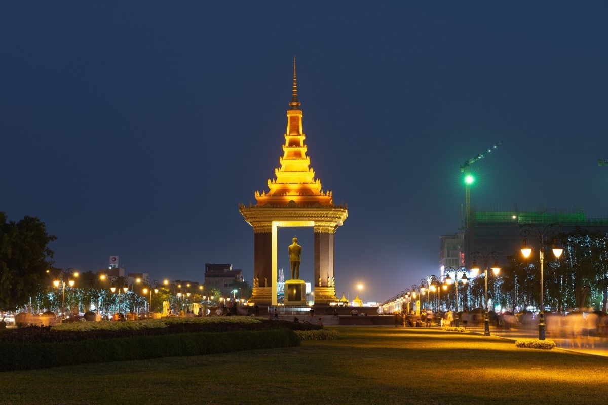 Statue of King Father, Phnom Penh