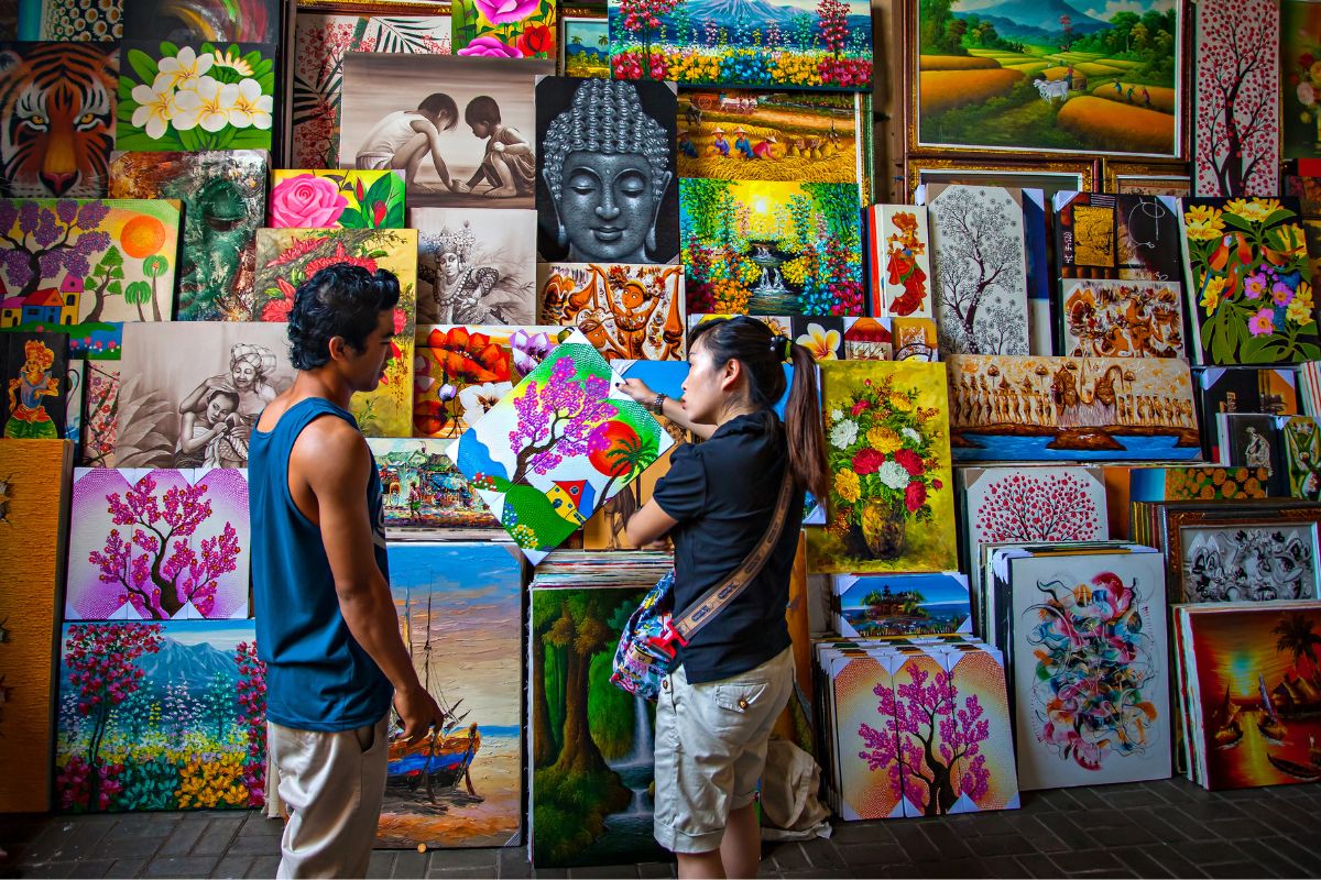 Sukawati Art Market, Bali