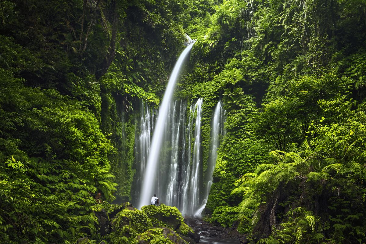 Tiu Kelep Waterfall, Lombok