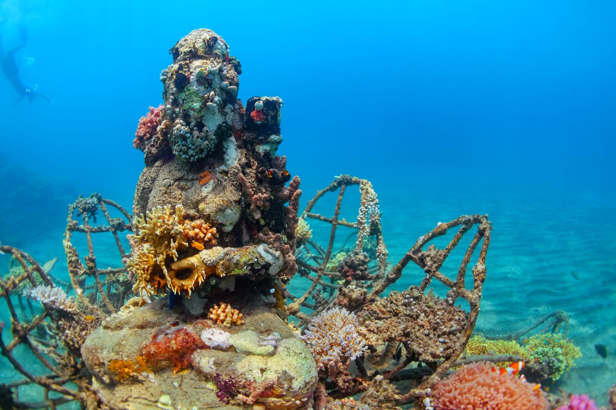 Underwater Temple Garden, Pemuteran, Bali