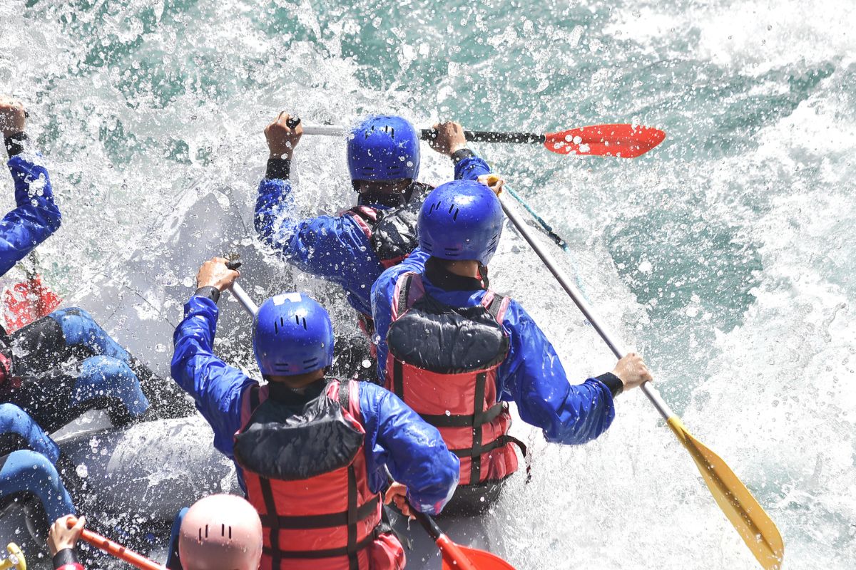 rafting in Lombok