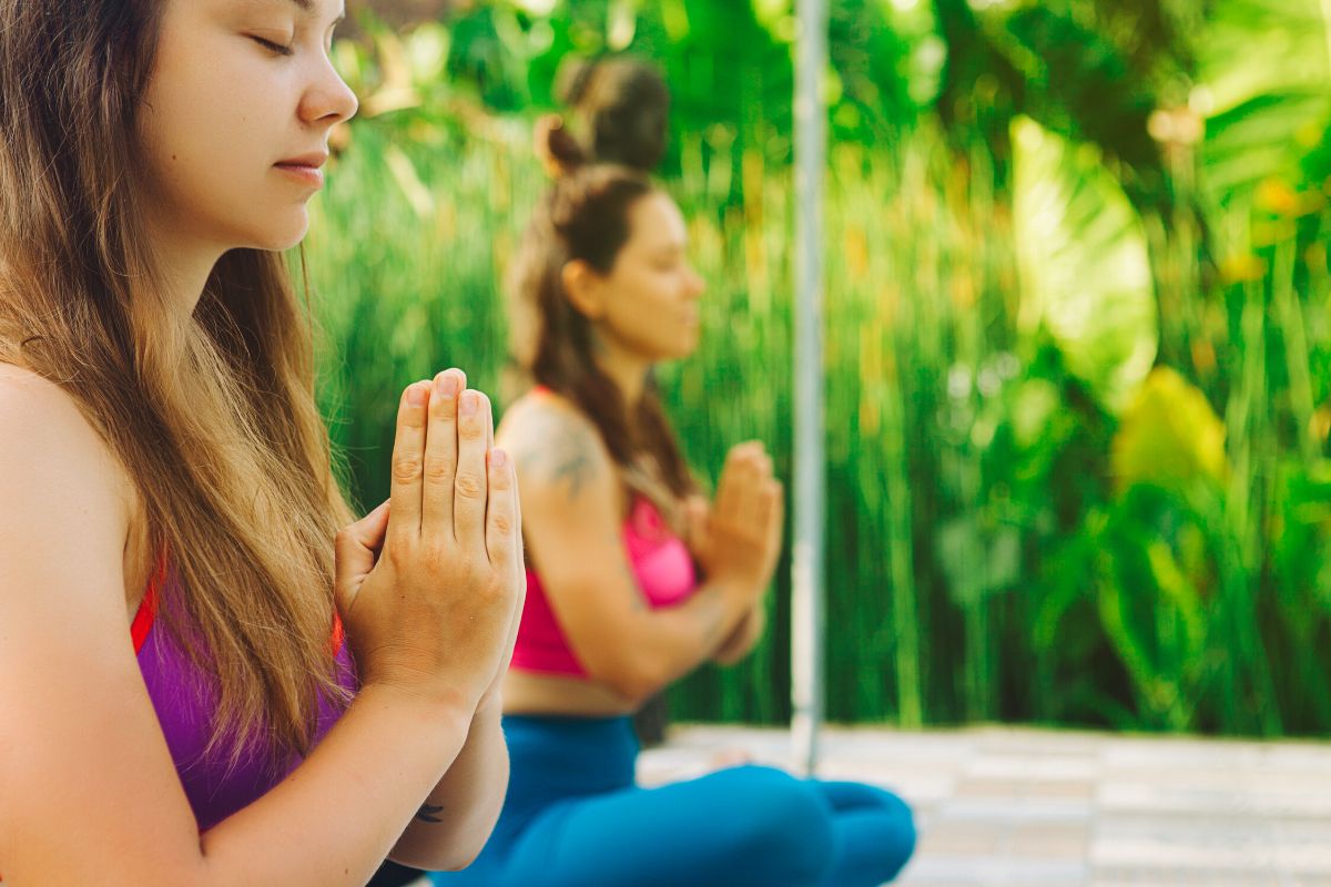 yoga in Bali