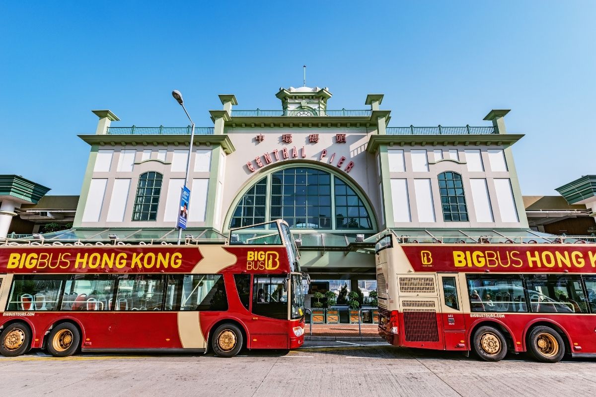 Hong Kong hop on hop off bus tour