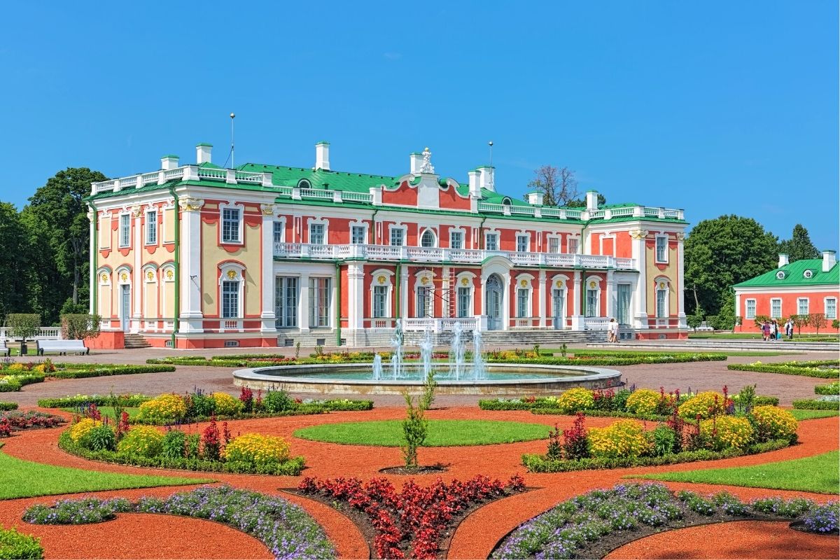Kadriorg Palace in Kadriorg Park, Tallinn