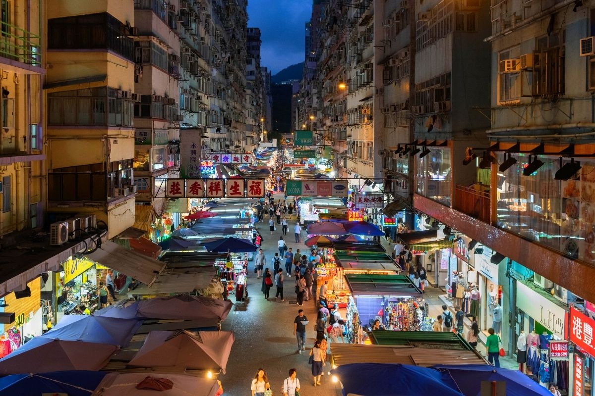Ladies Market, Mongkok, Hong Kong