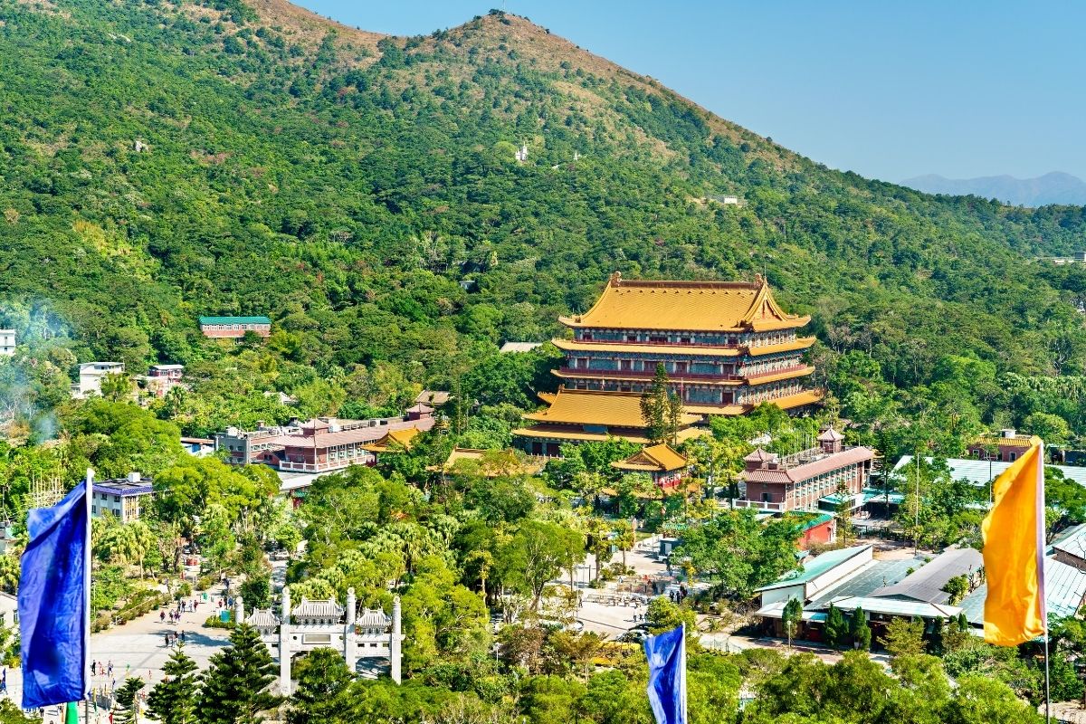 Po Lin Monastery, Lantau Island, Hong Kong