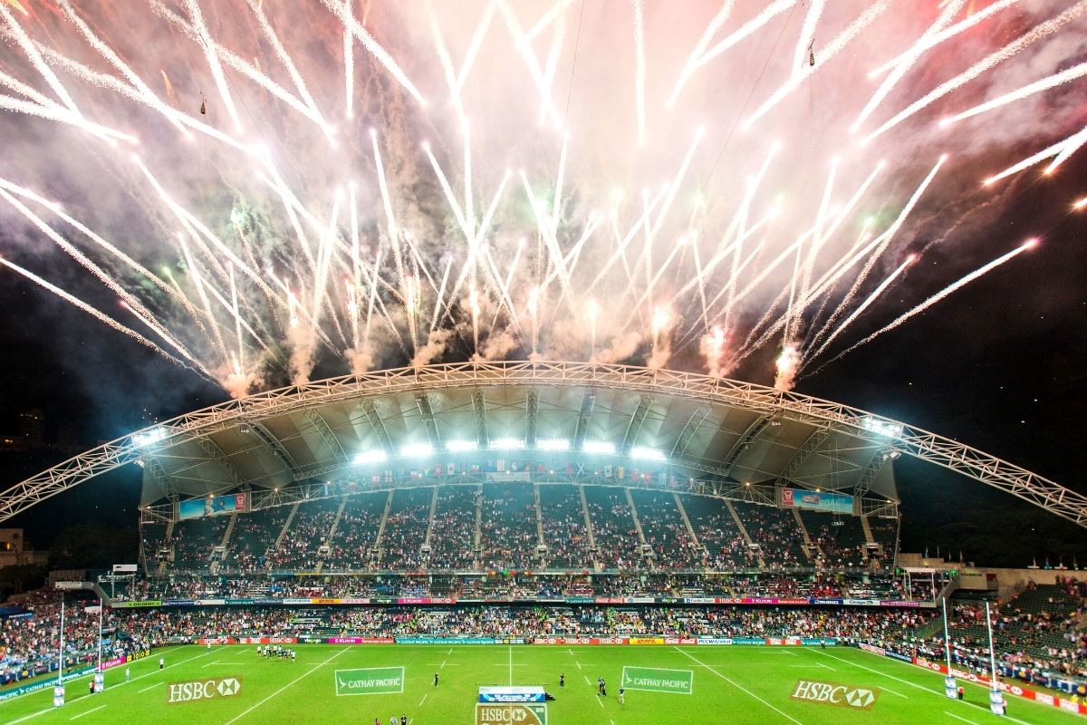World Rugby Sevens at Hong Kong Stadium
