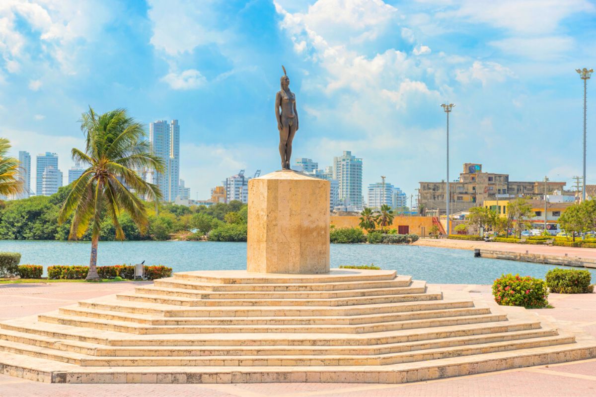 Monumento India Catalina, Cartagena