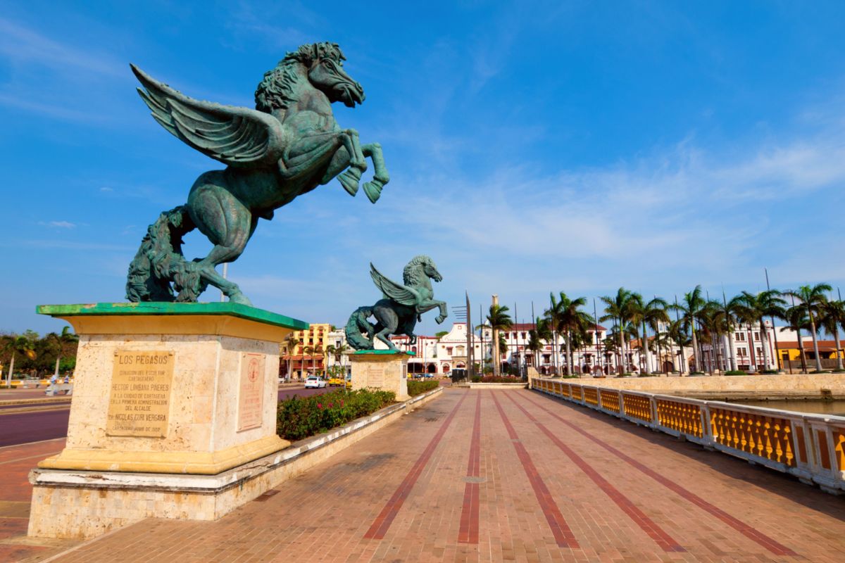 Muelle de los Pegasos, Cartagena