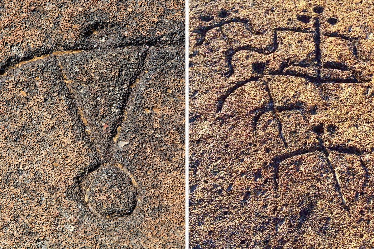 Puakō Petroglyph Park, Kona