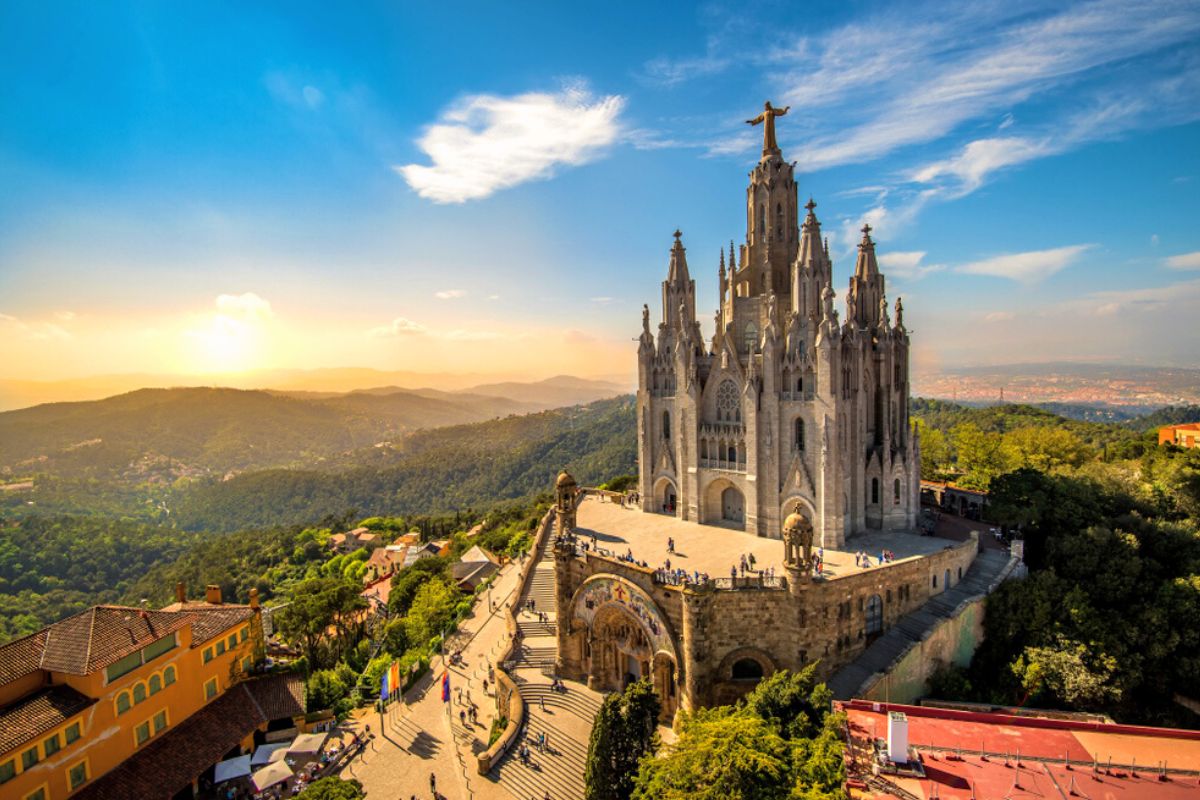 Temple of the Sacred Heart of Jesus, Barcelona, Spain