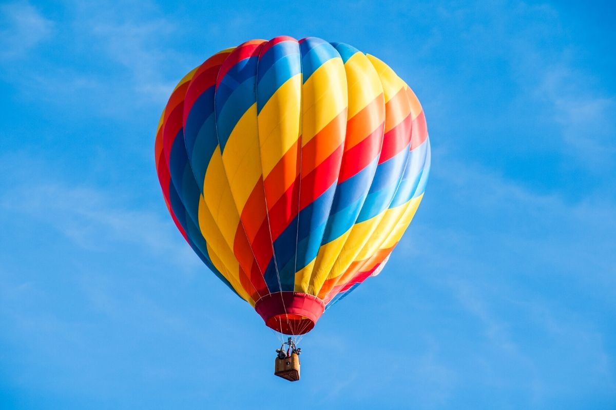hot air balloon rides near San Francisco