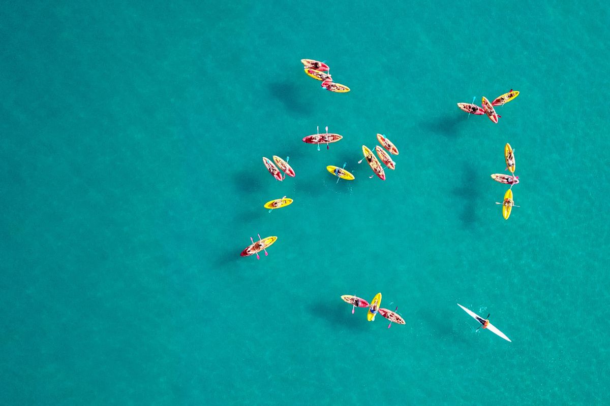 kayaking in Cartagena