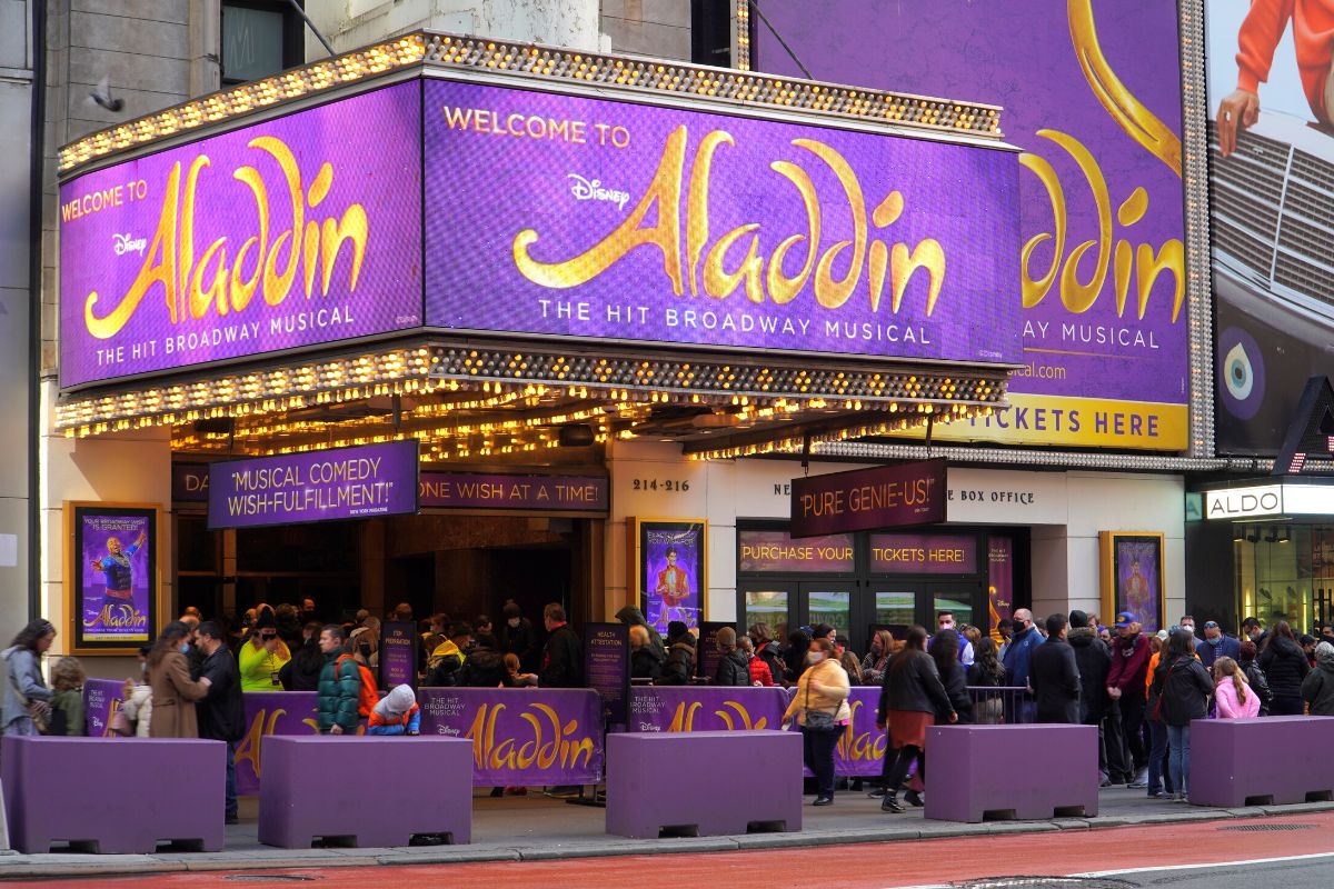 Aladdin show, New York City