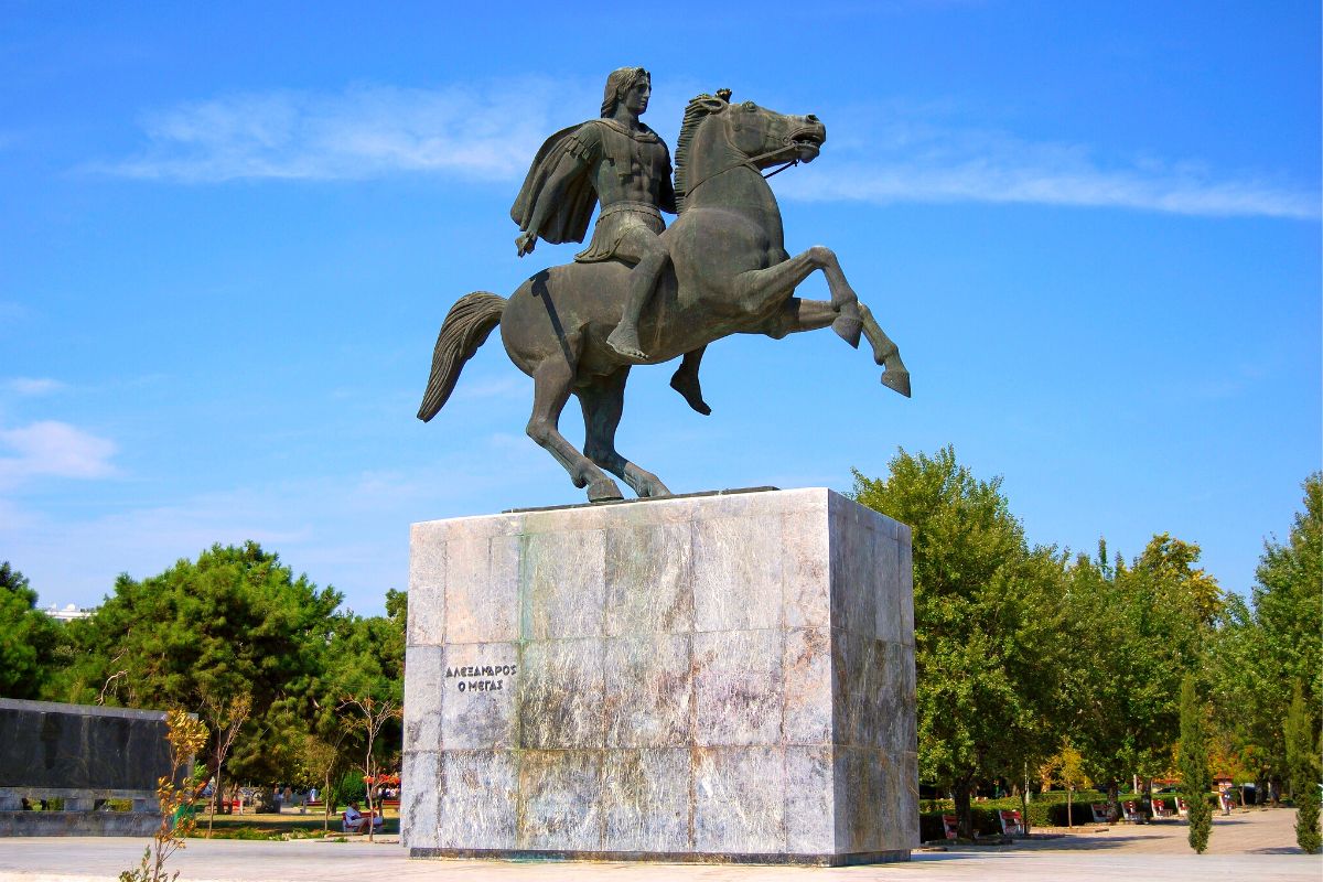 Alexander the Great, Thessaloniki