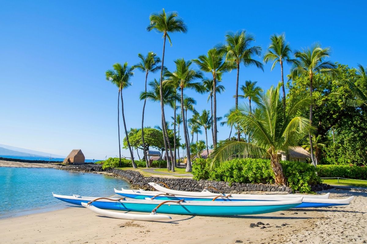 King Kam (Kamakahonu) Beach, Big Island