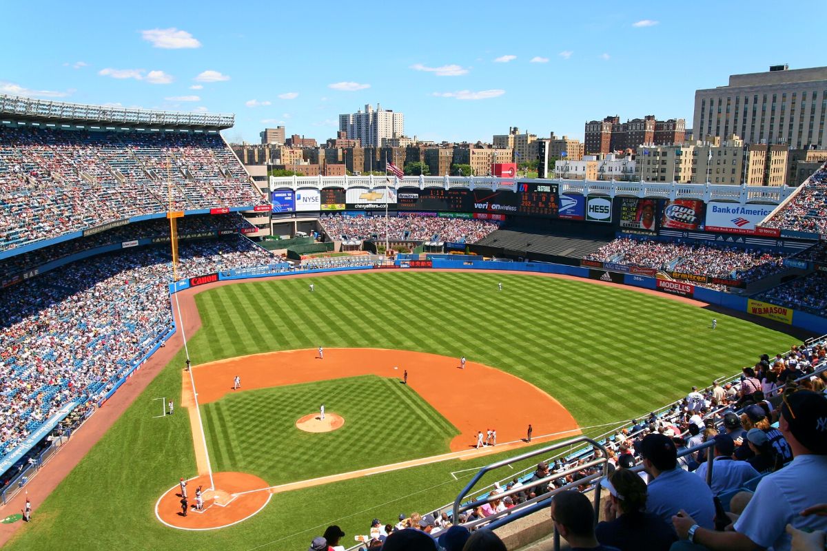 MLB game, New York City