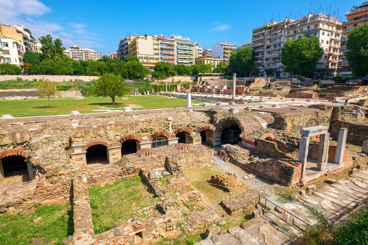 Roman Forum of Thessaloniki, Greece