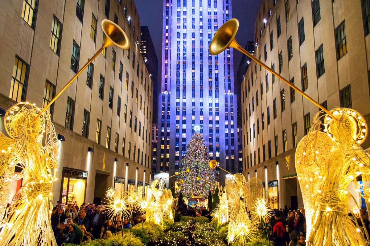 christmas lights tours in New York City
