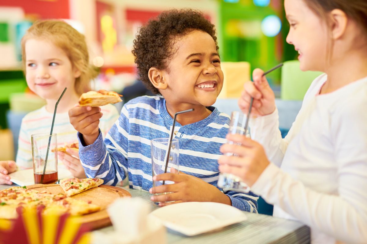 eat with kids in New York City