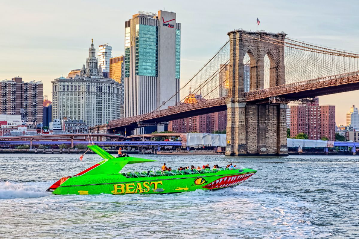 jet boat tours in New York City
