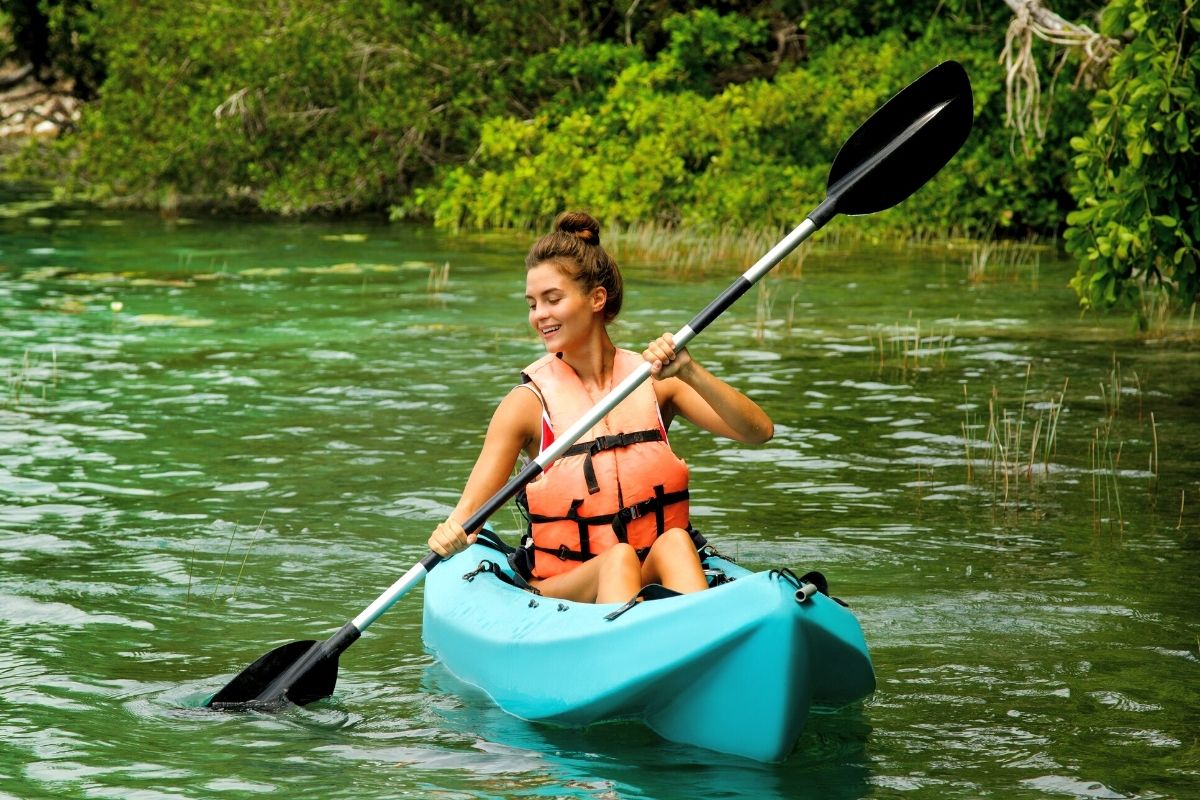 kayaking near Cancun
