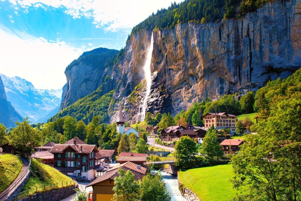 Lauterbrunnen Waterfalls, Switzerland