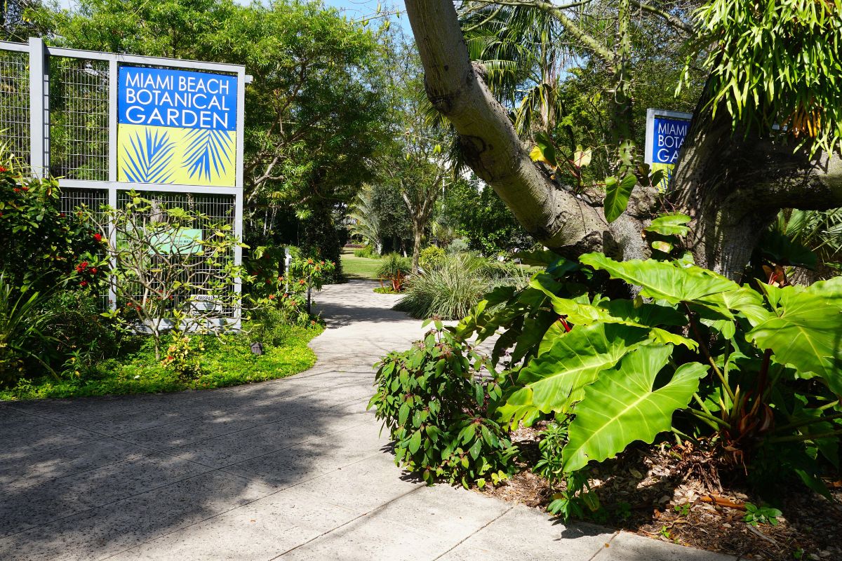 Miami Beach Botanical Garden, South Beach