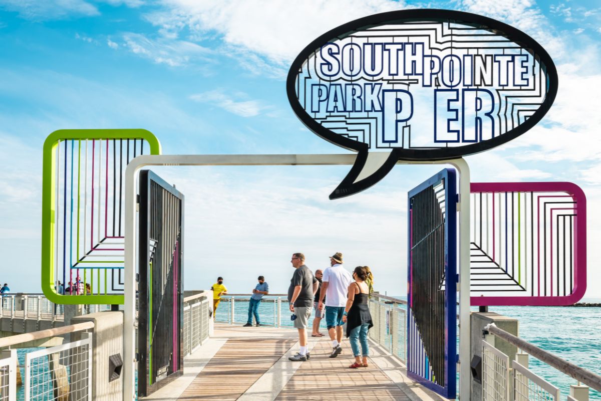 South Pointe Park and Pier, South Beach, Miami