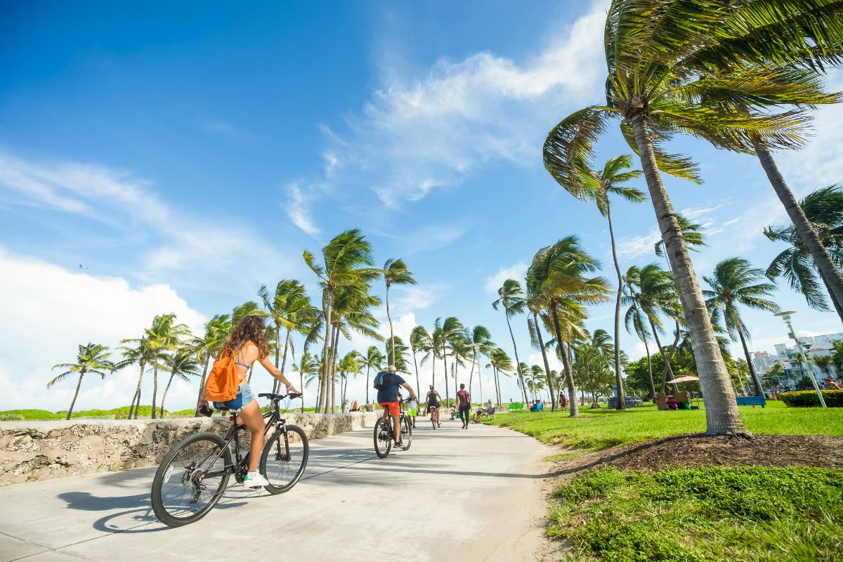 bike tour in South Beach, Miami