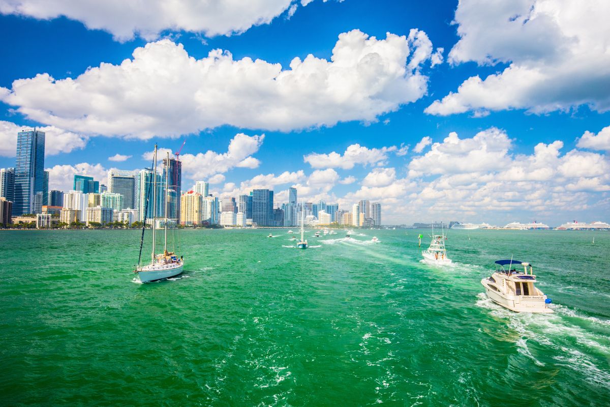 boat tour in South Beach, Miami