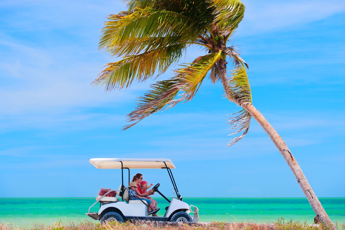 golf cart tour in South Beach, Miami