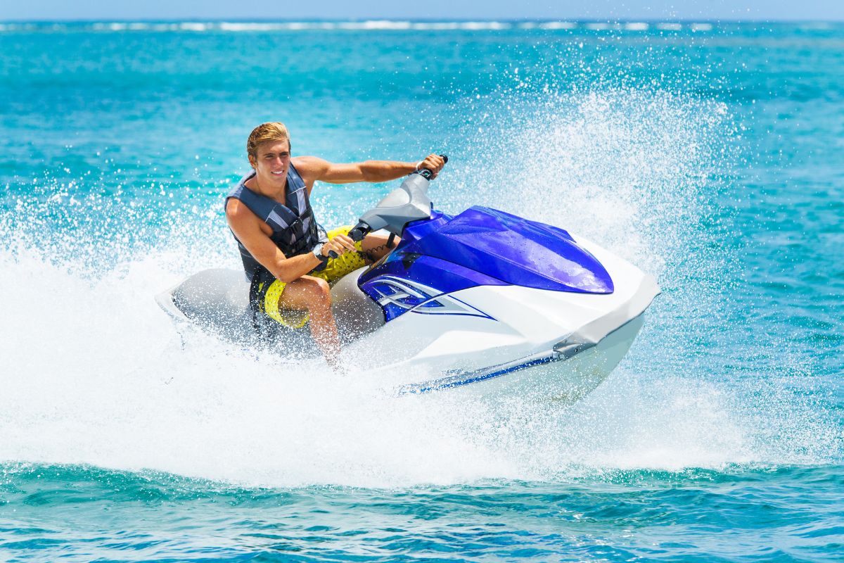 jetski in South Beach, Miami