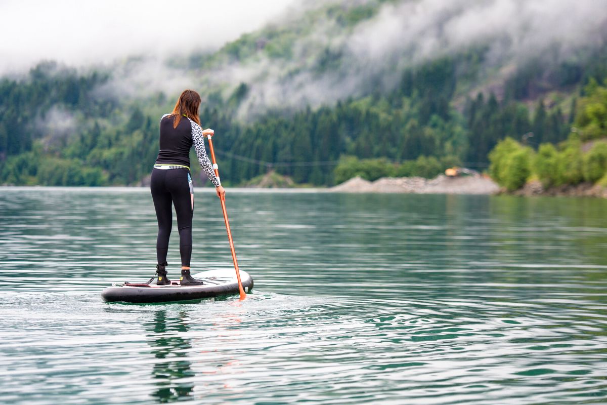 Р¤РѕС‚Рѕ Stand up Paddleboarding at Night HD