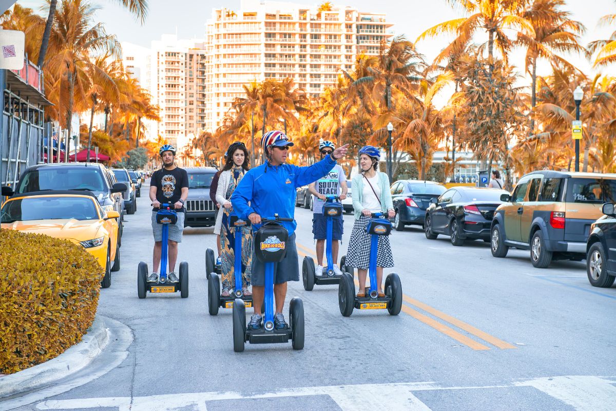 segway tour in South Beach, Miami