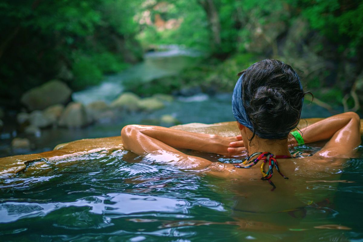 Free Natural Hot Springs River, La Fortuna