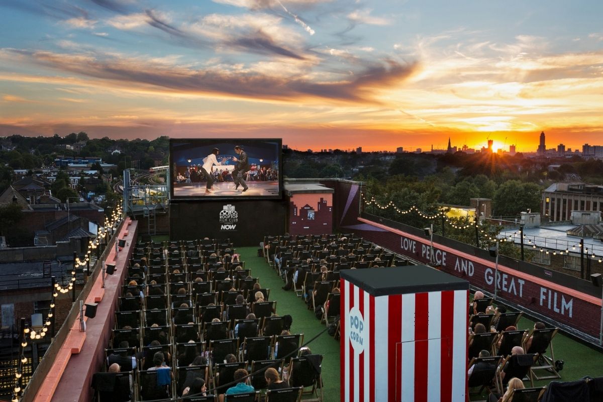 outdoor cinema in London