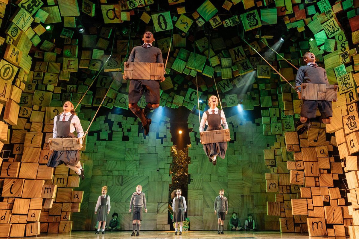 Matilda the Muscial, West End show, Londn